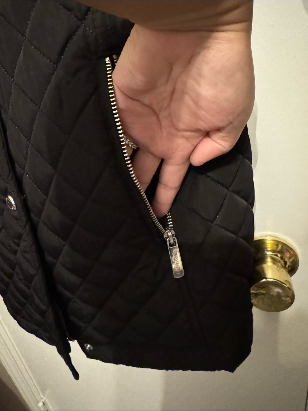 Calvin Klein Quilted Jacket Size Small - Picture 5 of 11